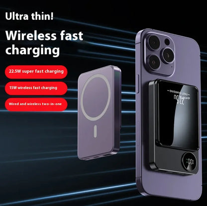 Ultracienki Magnetyczny Bezprzewodowy Power Bank